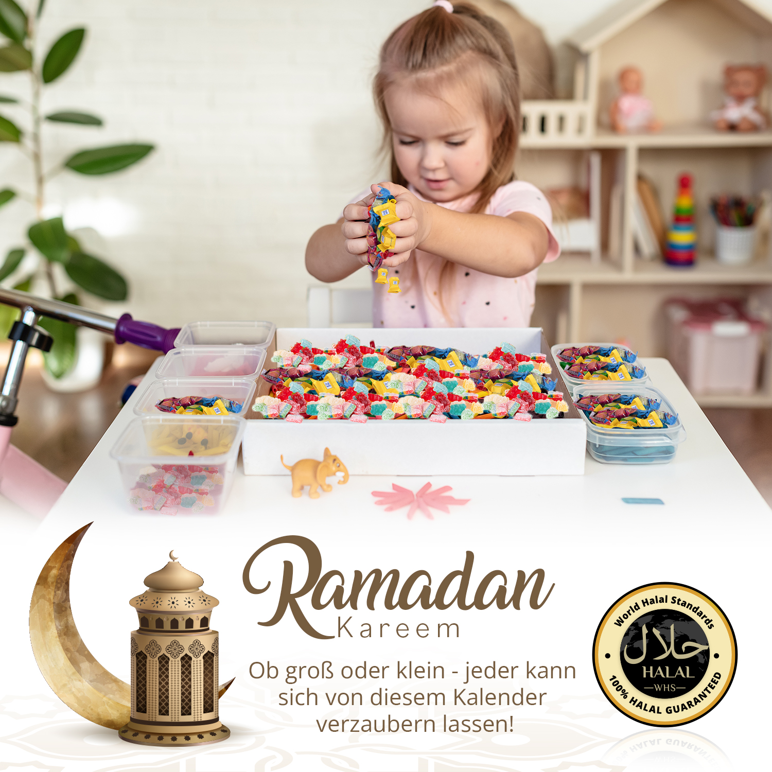 Ramadankalender Kinder - 100% Halal - Gama Zuckersüß, 14,99 €
